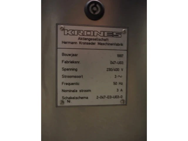 Krones - afbeelding 9 van  17