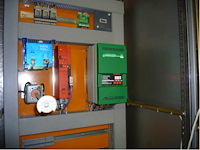 Krones/stork/zalkin/kosme flessen spoel/vul/etiketteerlijn (7000 fles/uur)met onderdelen - afbeelding 4 van  99