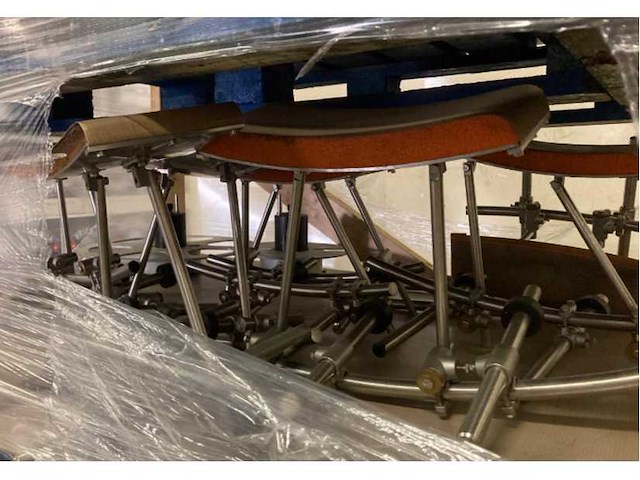 Krones/stork/zalkin/kosme flessen spoel/vul/etiketteerlijn (7000 fles/uur)met onderdelen - afbeelding 79 van  99