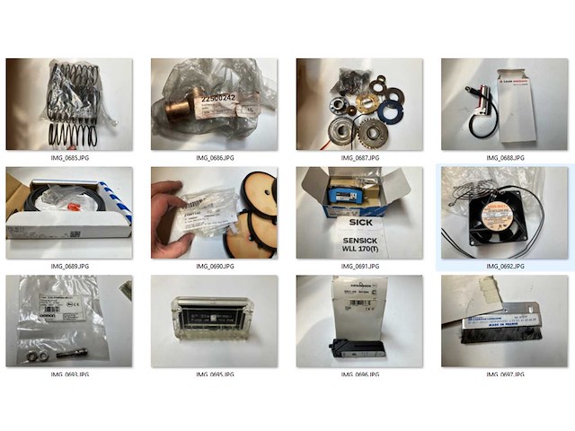Krones/stork/zalkin/kosme flessen spoel/vul/etiketteerlijn (7000 fles/uur)met onderdelen - afbeelding 23 van  99