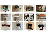 Krones/stork/zalkin/kosme flessen spoel/vul/etiketteerlijn (7000 fles/uur)met onderdelen - afbeelding 24 van  99