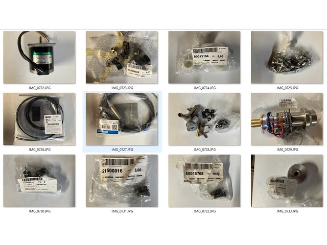 Krones/stork/zalkin/kosme flessen spoel/vul/etiketteerlijn (7000 fles/uur)met onderdelen - afbeelding 25 van  99