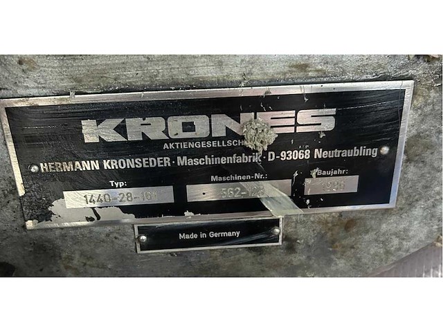 Krones/stork/zalkin/kosme flessen spoel/vul/etiketteerlijn (7000 fles/uur)met onderdelen - afbeelding 82 van  99