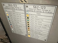 Krones/stork/zalkin/kosme flessen spoel/vul/etiketteerlijn (7000 fles/uur)met onderdelen - afbeelding 86 van  99