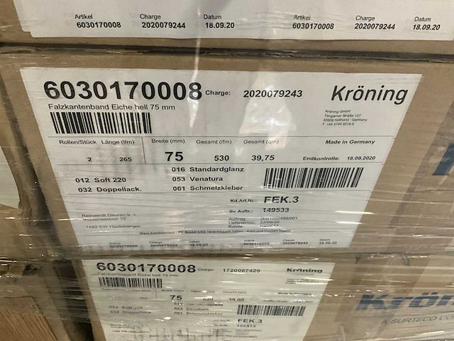 Kröning rol kantfolie (120x) - afbeelding 3 van  11