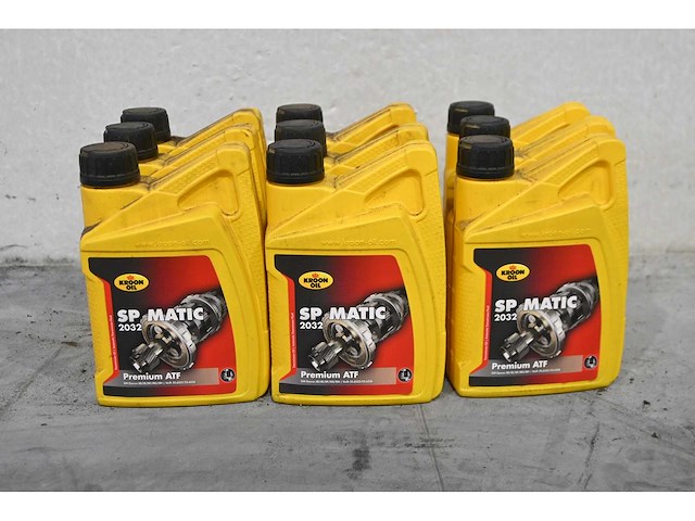 Kroon oil sp matic 2032 premium atf olie flacon (9x) - afbeelding 1 van  3