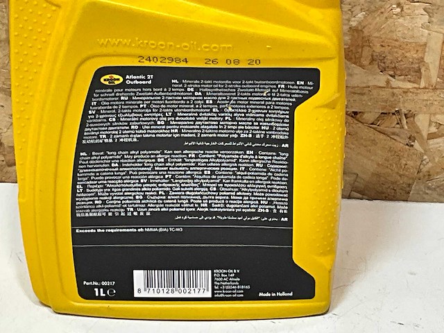 Kroon outboord 2t olie 1 liter (6x) - afbeelding 3 van  3
