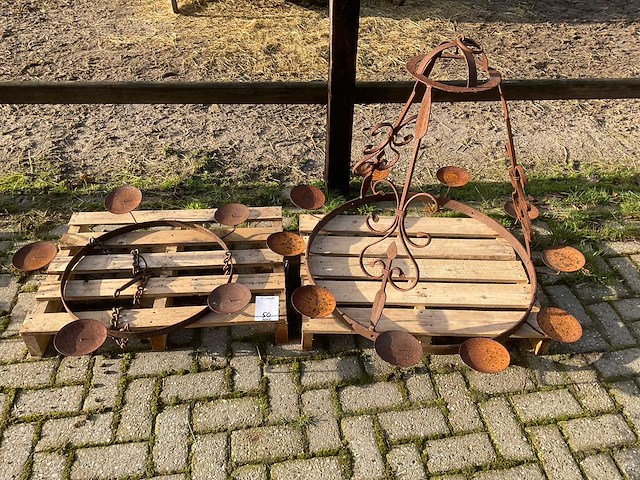 Kroonluchter kaarsen (2x) - afbeelding 1 van  4