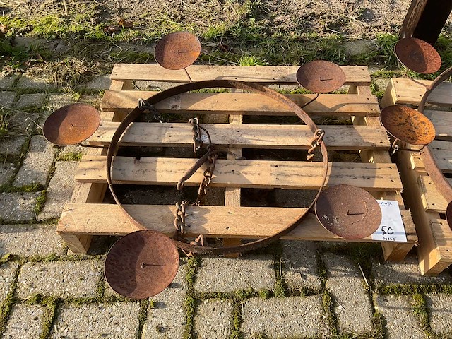 Kroonluchter kaarsen (2x) - afbeelding 2 van  4