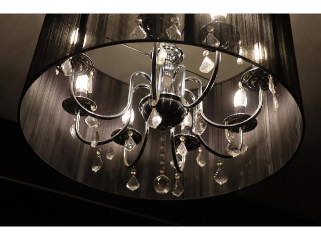 Kroonluchter met kap - ø 64.5cm x 42cm (h) - afbeelding 3 van  4