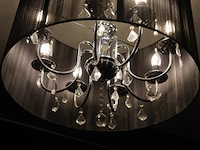 Kroonluchter met kap - ø 64.5cm x 42cm (h) - afbeelding 3 van  4