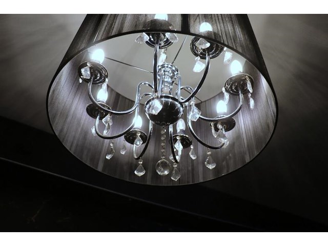 Kroonluchter met kap - ø 64.5cm x 42cm (h) - afbeelding 4 van  4