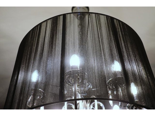 Kroonluchter met lampenkap - ø 64.5cm x 42cm (h) - afbeelding 3 van  4