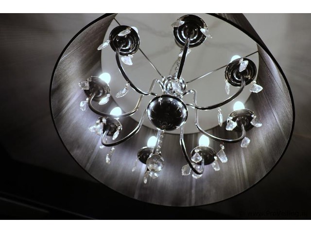 Kroonluchter met lampenkap - ø 64.5cm x 42cm (h) - afbeelding 4 van  4