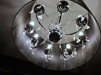 Kroonluchter met lampenkap - ø 64.5cm x 42cm (h) - afbeelding 4 van  4