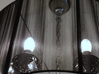 Kroonluchter met lampenkap - ø 64.5cm x 42cm (h) - afbeelding 3 van  4