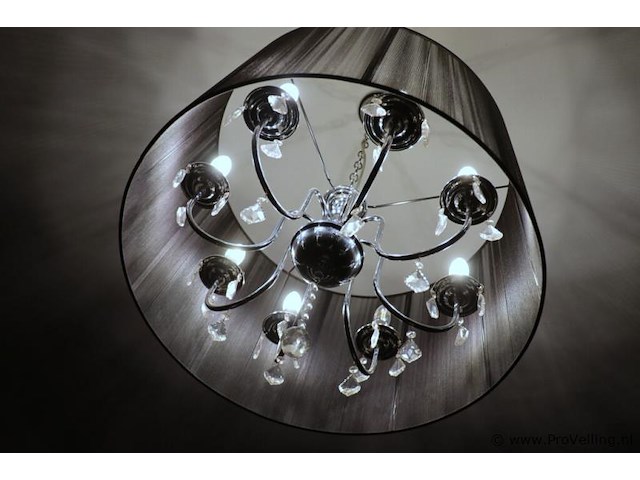 Kroonluchter met lampenkap - ø 64.5cm x 42cm (h) - afbeelding 4 van  4