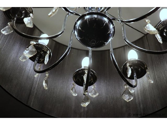 Kroonluchter met lampenkap - ø 64.5cm x 42cm (h) - afbeelding 4 van  4