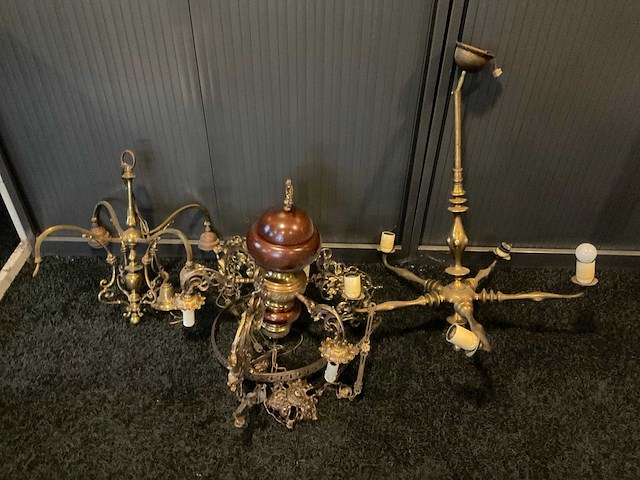 Kroonluchters (3x) - afbeelding 1 van  7