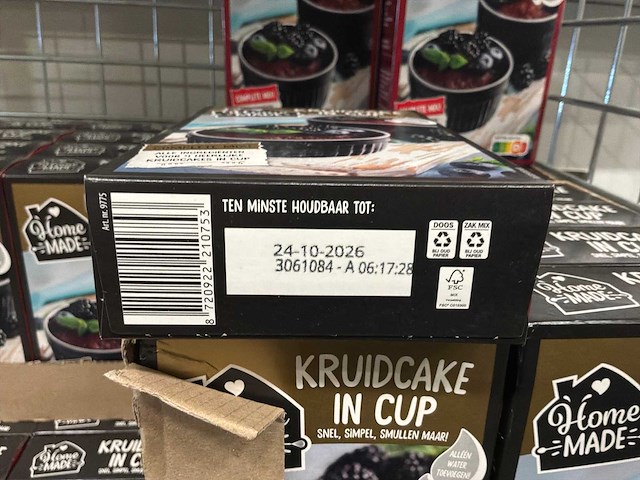 Kruidcake in cup (72x) - afbeelding 4 van  4