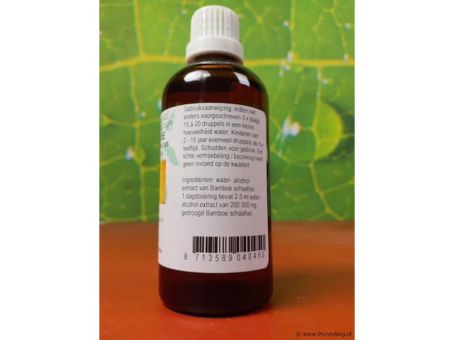 Kruidenextract, diverse soorten o.a. japanse duizendknoop, cichorei bio & bamboe - afbeelding 3 van  21