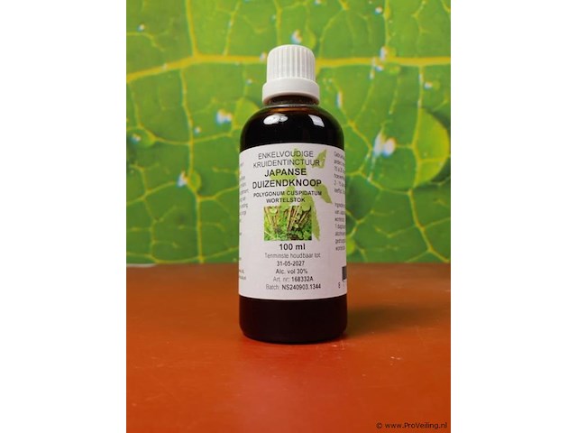 Kruidenextract, diverse soorten o.a. japanse duizendknoop, cichorei bio & bamboe - afbeelding 20 van  21