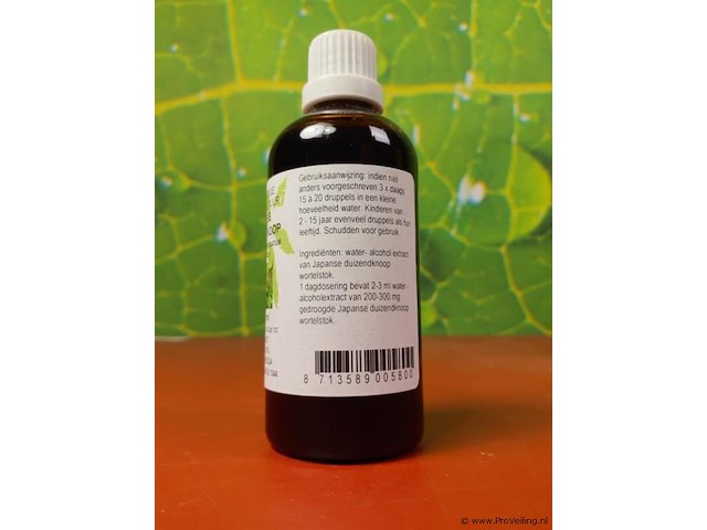 Kruidenextract, diverse soorten o.a. japanse duizendknoop, cichorei bio & bamboe - afbeelding 21 van  21