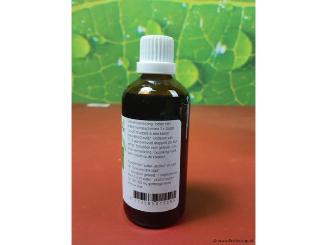 Kruidenextract, diverse soorten o.a. passiebloem bio, tormentilla bio & paardekastantje - afbeelding 5 van  25