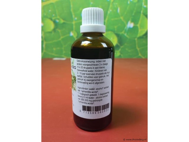 Kruidenextract, diverse soorten o.a. passiebloem bio, tormentilla bio & paardekastantje - afbeelding 18 van  25