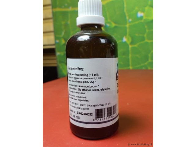 Kruidenextract, diverse soorten o.a. ribes nigrum, sequoia gigantea & caccinium myrtillus - afbeelding 18 van  21