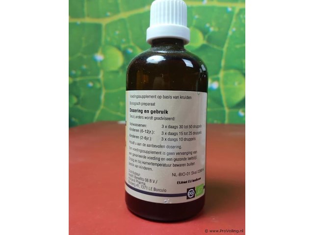 Kruidenextract, diverse soorten o.a. ribes nigrum, sequoia gigantea & caccinium myrtillus - afbeelding 19 van  21