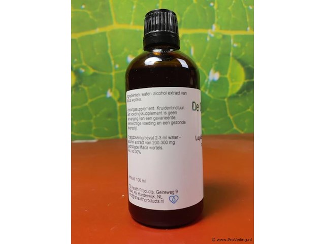 Kruidenextract, diverse soorten o.a. tiliae flor/lindebloesem bio, meidoorn & lepidium sativum rad/maca - afbeelding 2 van  22