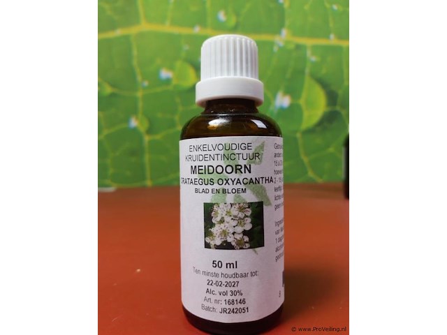 Kruidenextract, diverse soorten o.a. tiliae flor/lindebloesem bio, meidoorn & lepidium sativum rad/maca - afbeelding 19 van  22