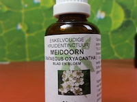 Kruidenextract, diverse soorten o.a. tiliae flor/lindebloesem bio, meidoorn & lepidium sativum rad/maca - afbeelding 19 van  22