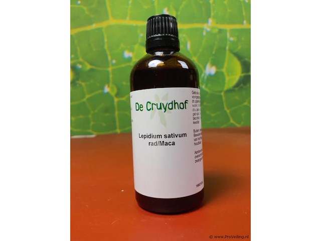 Kruidenextract, diverse soorten o.a. tiliae flor/lindebloesem bio, meidoorn & lepidium sativum rad/maca - afbeelding 22 van  22