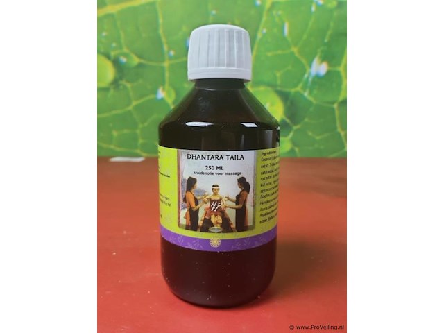 Kruidenoliefles voor massage - 4 flesjes - afbeelding 4 van  11