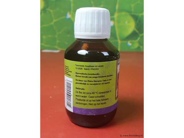 Kruidenoliefles voor massage - 4 flesjes - afbeelding 8 van  11