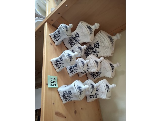 Kruidenpotset aardewerk t.delfts bleau - afbeelding 3 van  3