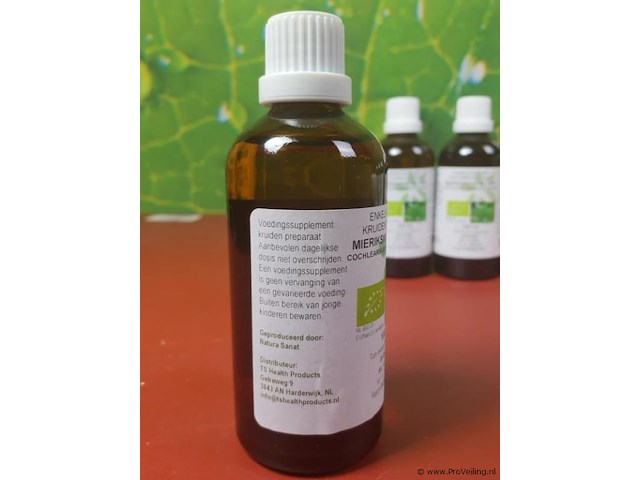 Kruidentinctuur enkelvoudige kruidentinctuur mierikswortel - 9 flesjes á 100ml - afbeelding 4 van  10