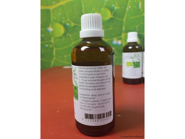 Kruidentinctuur enkelvoudige kruidentinctuur mierikswortel - 9 flesjes á 100ml - afbeelding 5 van  10