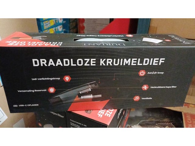 Kruimeldief duriant 1x met vele accessoires - afbeelding 5 van  5