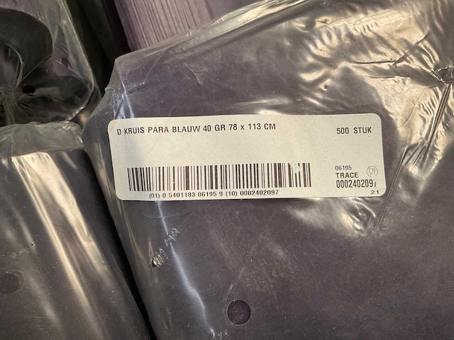 Kruis verpakkingspapier voor geschenkverpakking (16500x) - afbeelding 1 van  1