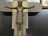 Kruisbeeld + kaarsenhouders - afbeelding 3 van  3