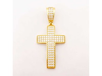 Kruishanger briljanten hoge kwaliteit - afbeelding 4 van  8