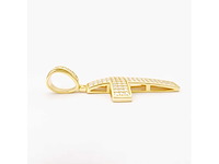 Kruishanger briljanten hoge kwaliteit - afbeelding 7 van  8