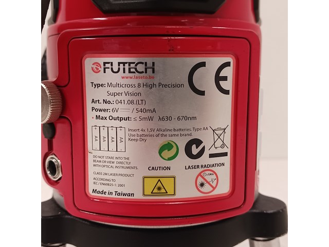 Kruis/lijn laser multicross 8 laseto, mc8 hpsv, 2014 - afbeelding 8 van  12