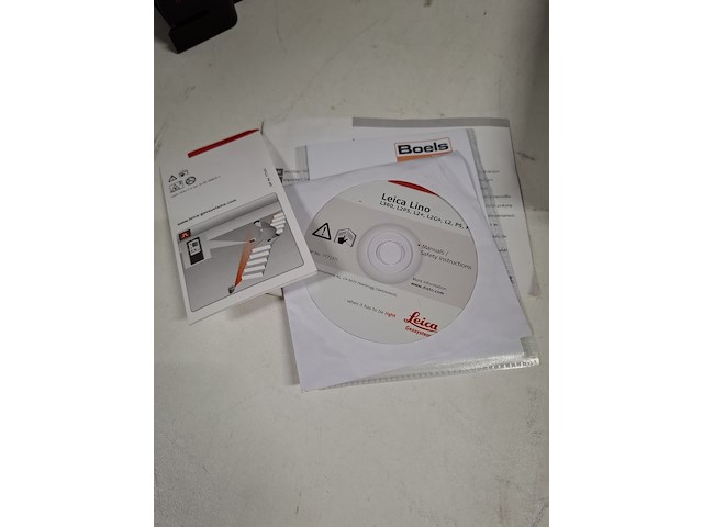 Kruis/lijn laser (zelf nivellerend) leica, lino l2p5, bouwjaar 2018 - afbeelding 9 van  9