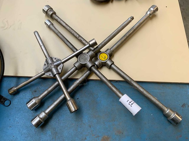 Kruissleutels 3x - afbeelding 4 van  4