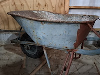 Kruiwagen met gereedschapskruiwagen op luchtband o.a. matador - afbeelding 4 van  5