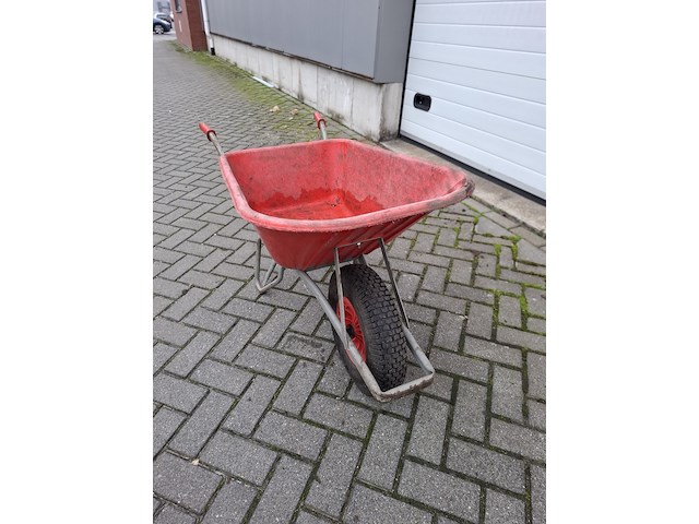 Kruiwagen met kunststof bak 4tecx - afbeelding 2 van  4